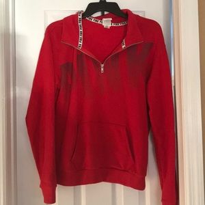 Victoria’s Secret Pink 3/4 zip sweatshirt